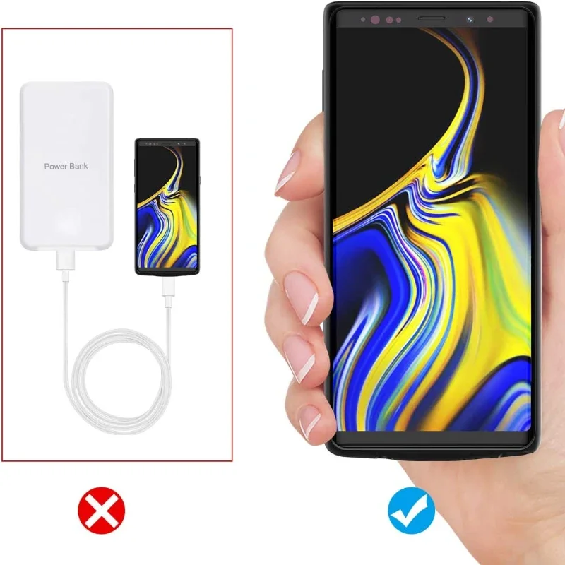 Чехол-аккумулятор для Samsung Galaxy Note 9, 6500 мАч (art.: 3920c92be93d0) - 3920c92be93d0