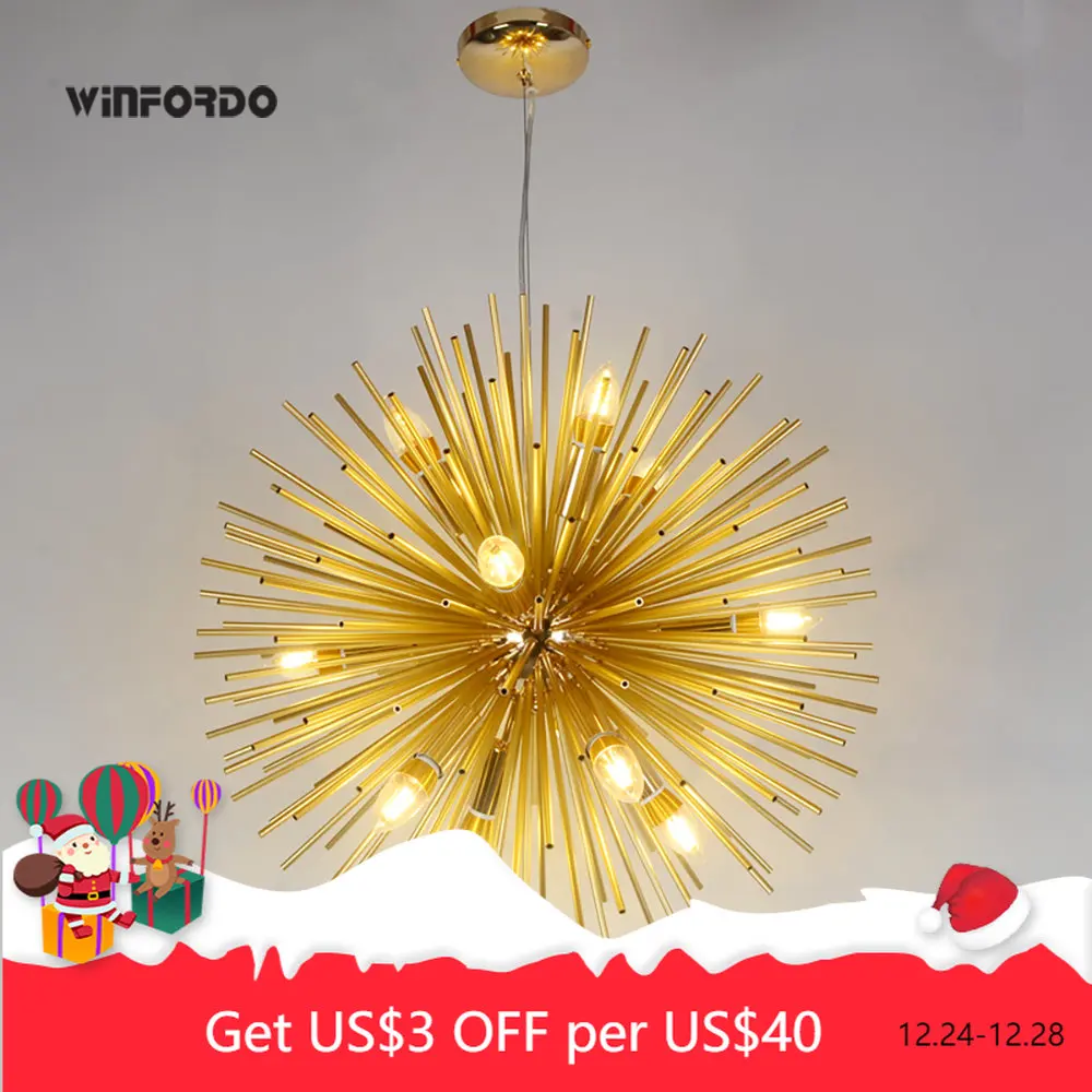 

2023 2022 скандинавский светодиодный светильник из алюминия, осветительный прибор «Спутник», подвесной светильник для ресторана, домашний дек...