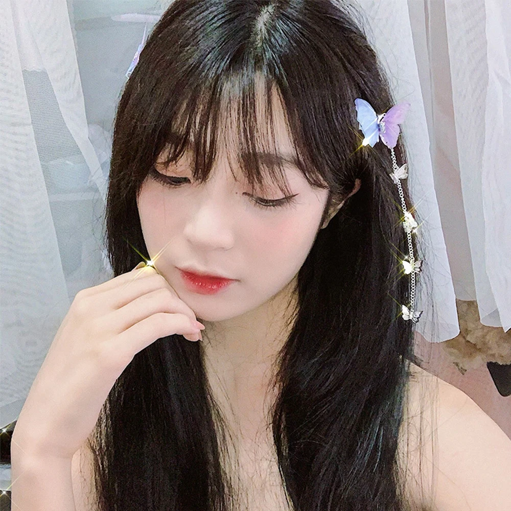 Супер фея древние украшения для девочек женщин и детей заколка-бабочка с