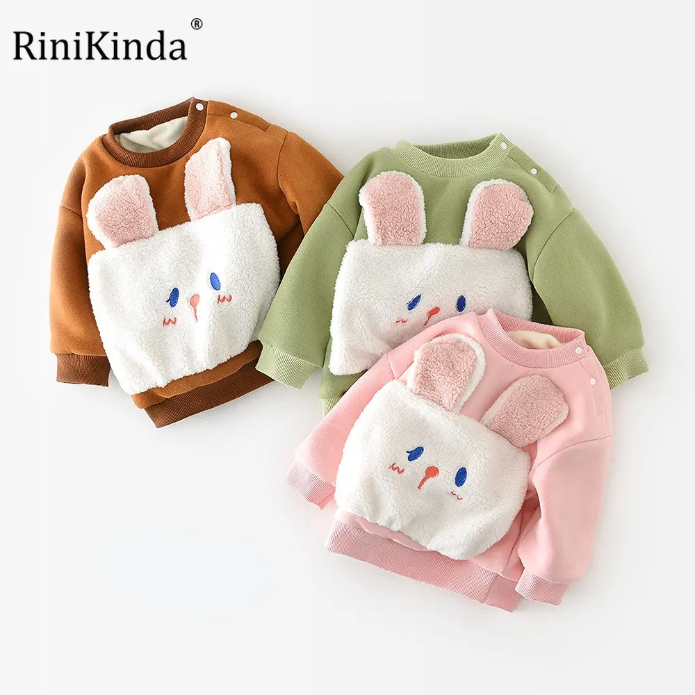 

Весенняя детская одежда rinikind, хлопковые футболки с длинным рукавом, топы для маленьких мальчиков и девочек, детская футболка, хлопковые руб...