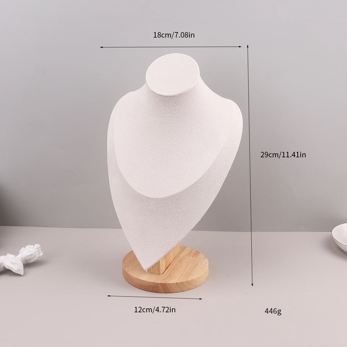 

Велюровая подставка для украшений