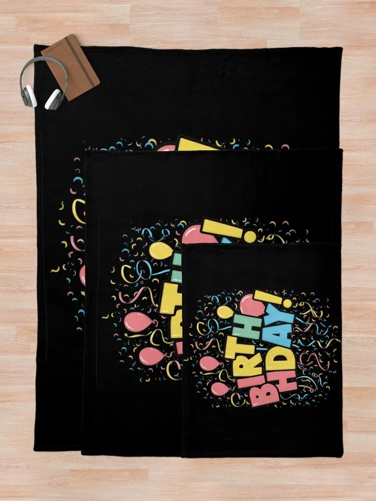 Одеяло на день рождения и воздушные шары мягкие большие зимние кровати одеяла