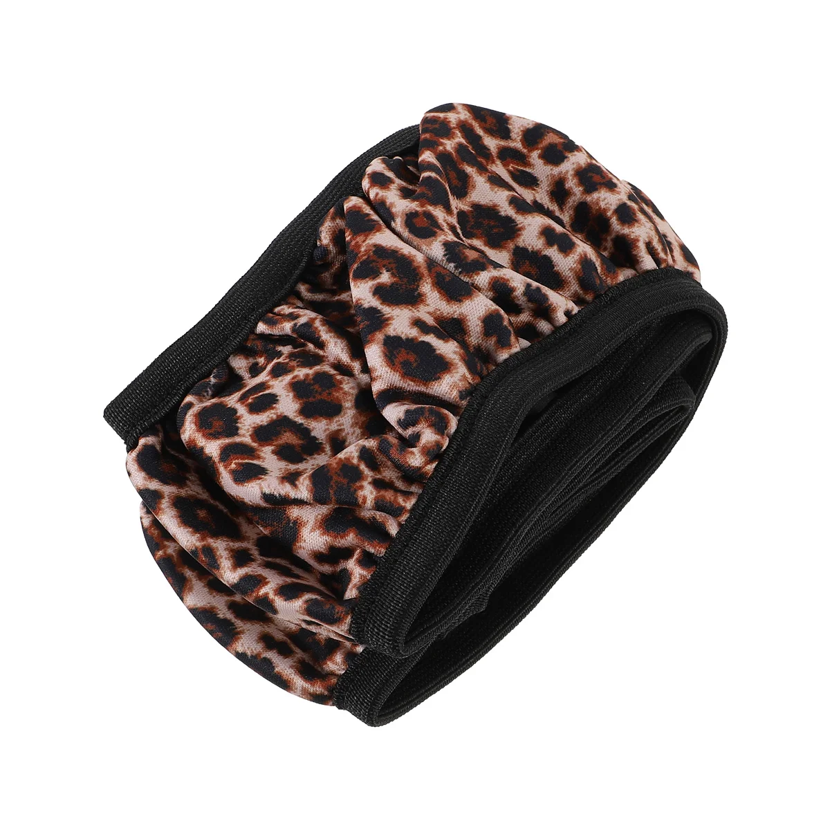 

Steering Wheel Cover Sleeve Leopord Pattern Universal Floral Hairy Car Emulsion Leopard