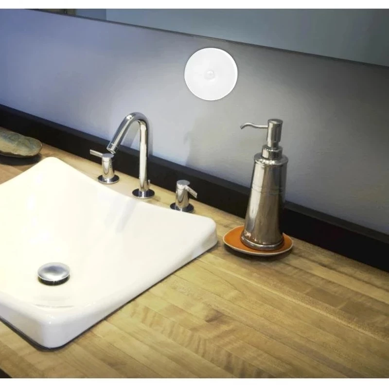 Светодиодный сенсорный ночник с магнитным основанием настенный светильник