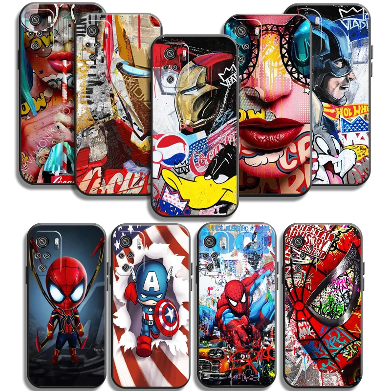 

Marvel Avengers Phone Cases For Xiaomi Redmi Redmi 7 7A Note 8 Pro 8T 8 2021 8 7 7 Pro 8 8A 8 Pro Funda Coque Carcasa