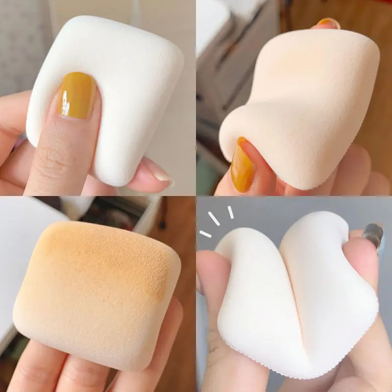 

1pcs Soft Cosmetics Puff Air-Cushion Concealer Foundation Powder Makeup Sponge Smooth Puff Beauty Tools Wet Dry Dual Use