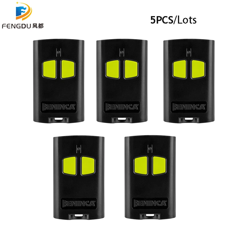 

Garage Remote Control 5PCS BENINCA TO GO 2WV 4WV 2VA 4VA Electric Gate Control Garage Command