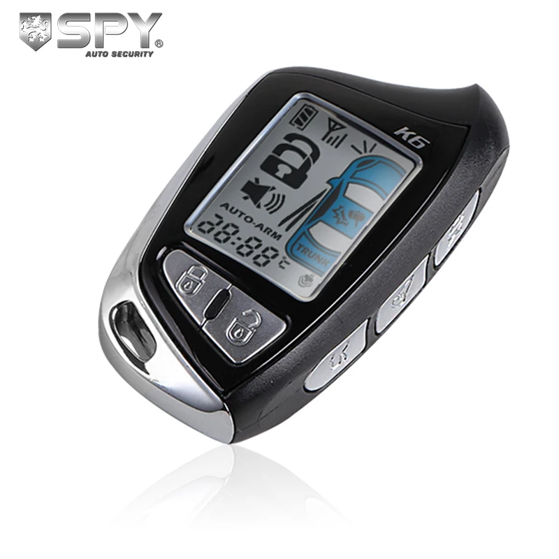 

Optional remote start engine 2way lcd car auto security system
