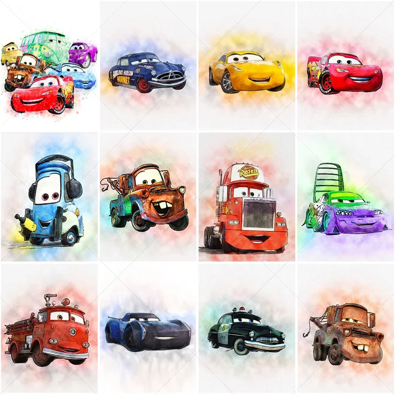 

Набор для алмазной вышивки «Молния Маккуин»