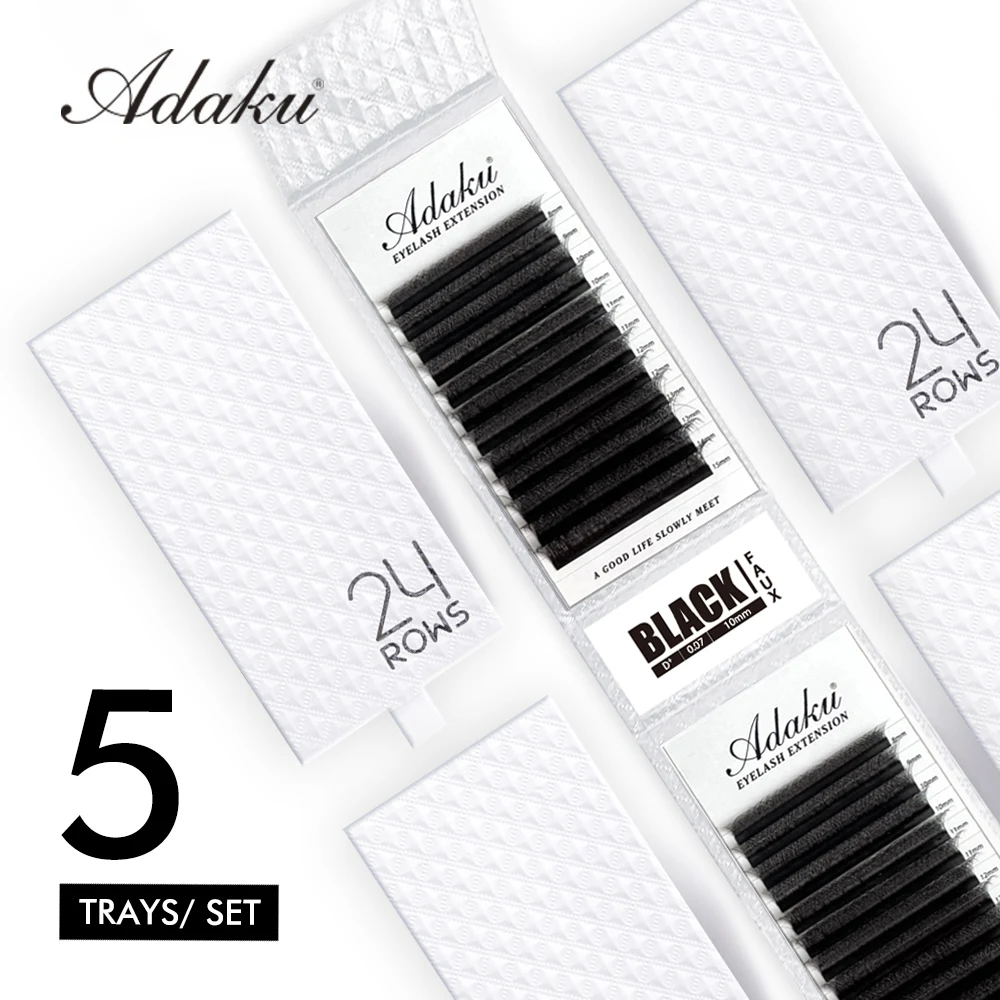 

5 шт., объемные ресницы для наращивания, 5d-w (пять коробок)