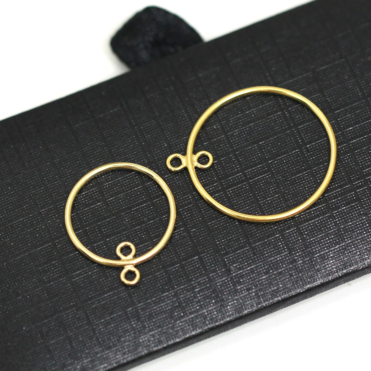 Beadsnice 14k позолоченные круглые ювелирные кольца для люстры |