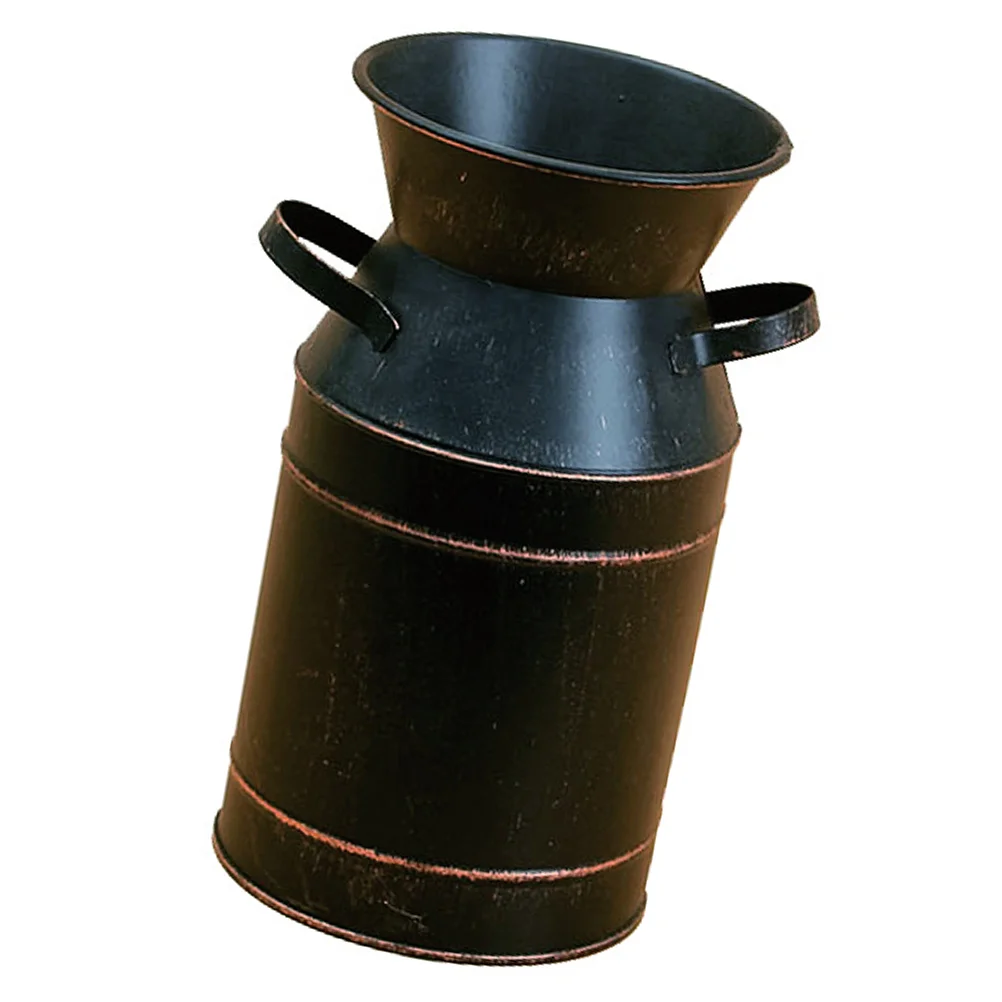 

Vase Flower Rustic Metal Can Pitcher Bucket Galvanized Shabby Jug Country Chic French Planter Pot Vintage Iron Farmhouse Tin