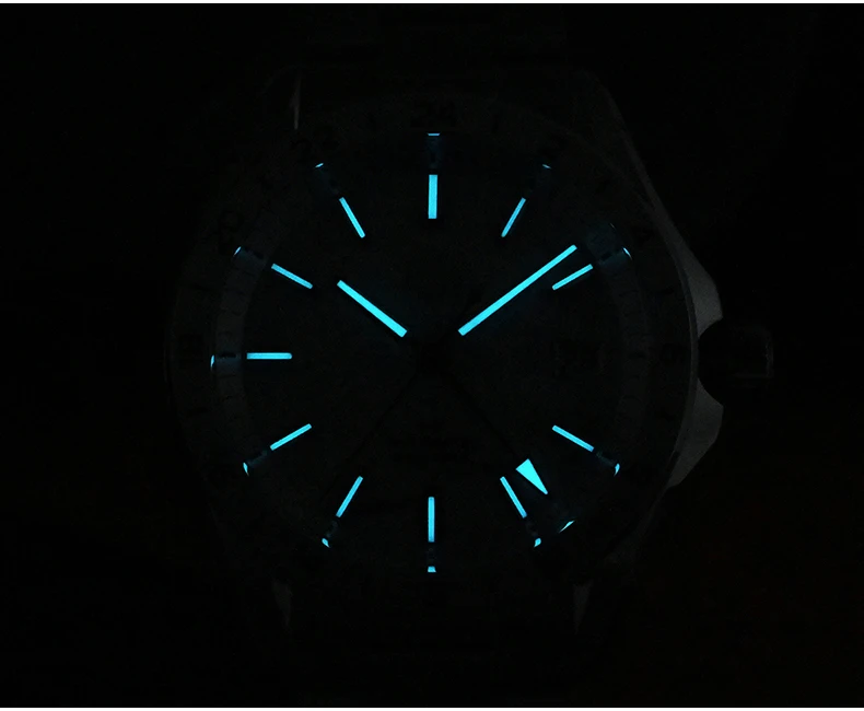 Мужские автоматические часы San Martin GMT 39 мм