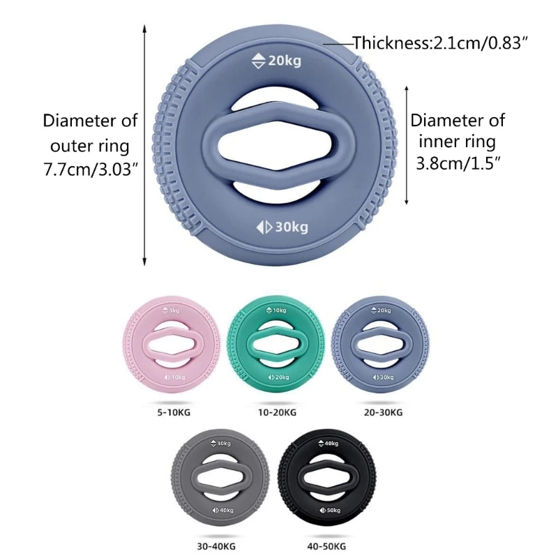 Силиконовый эспандер для тренировки пальцев