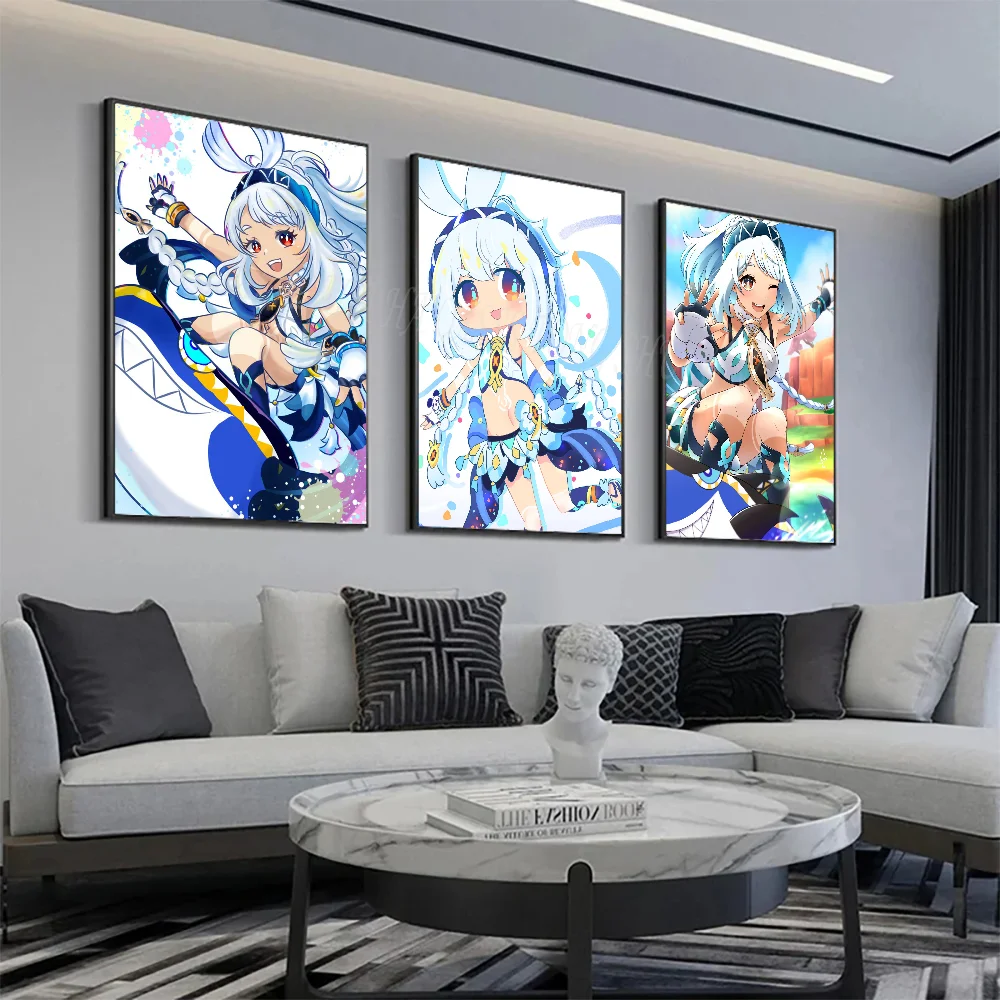 Настенный постер Genshin Impact Muarani домашний декор цифровая живопись для гостиной