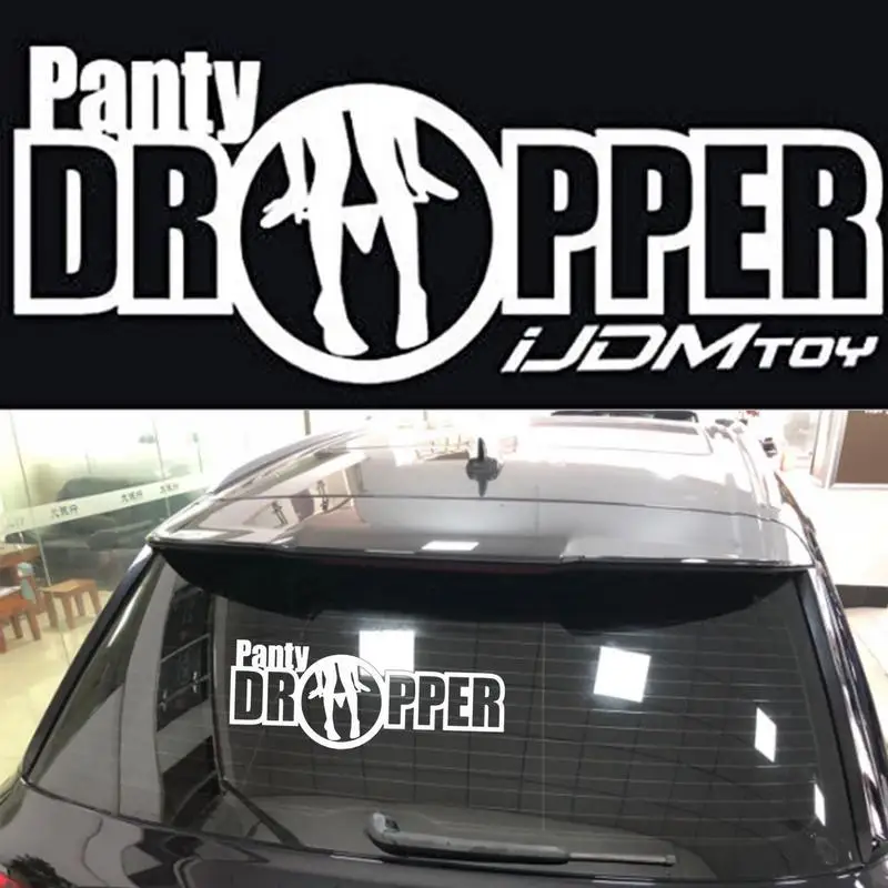 Трусики с пипеткой наклейка сексуальная девушка шутка забавная автомобильные