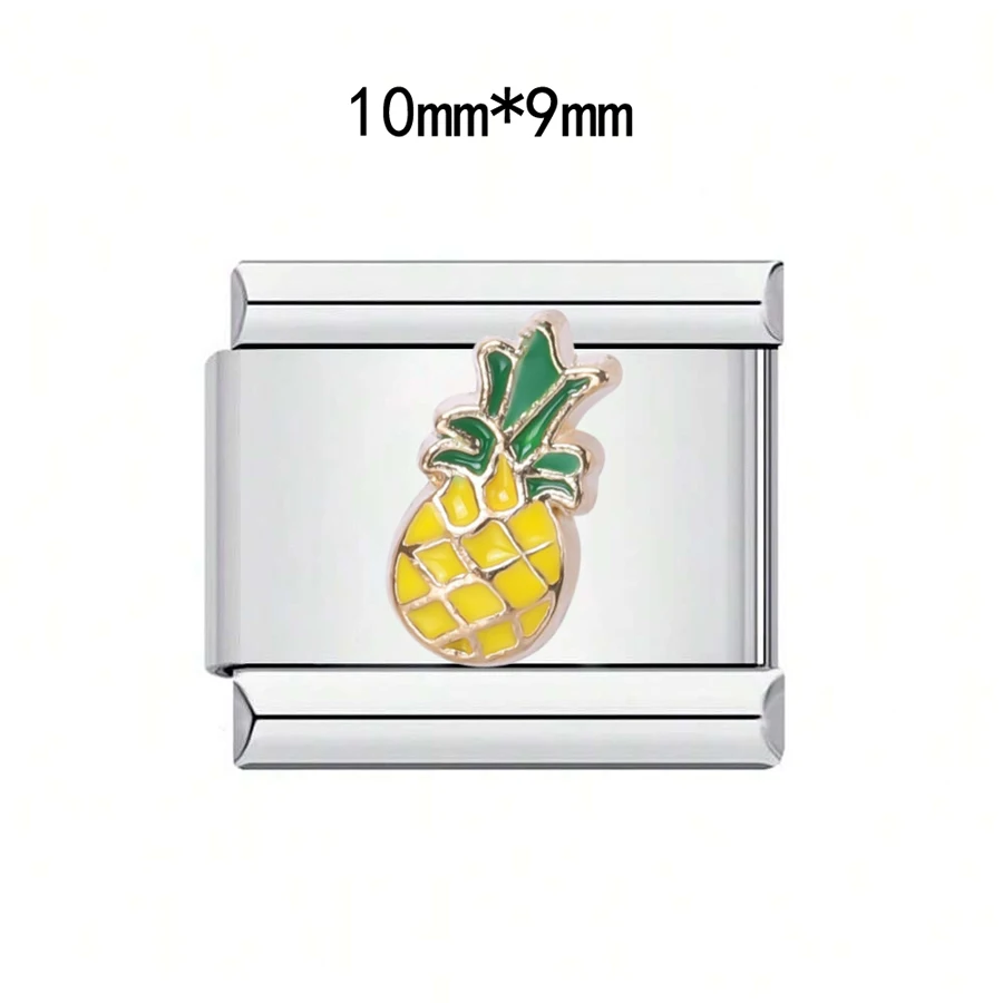 Звенья из нержавеющей стали для браслетов 9 мм