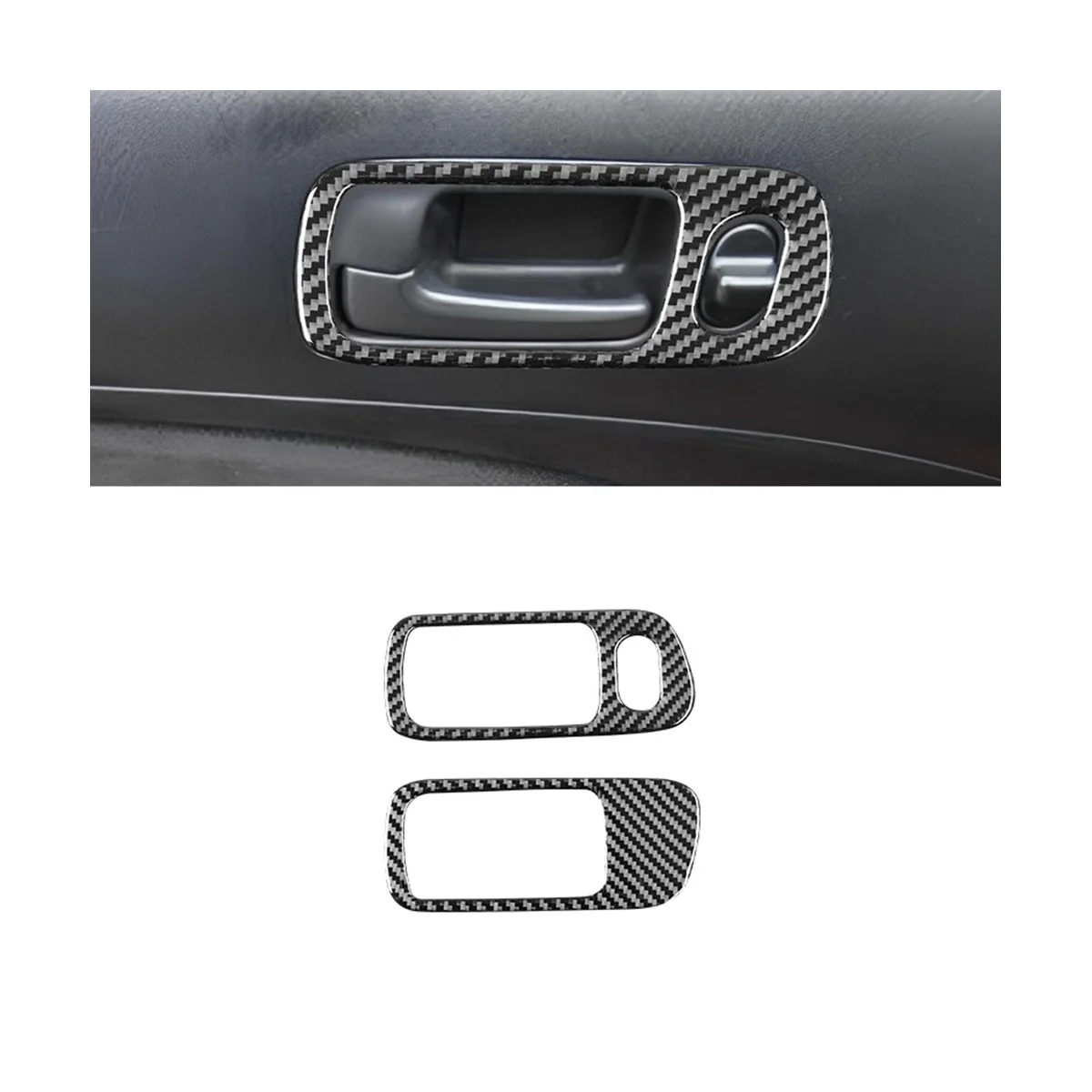 Мягкий стикер из углеродного волокна для Honda Civic 2003 2004 2005