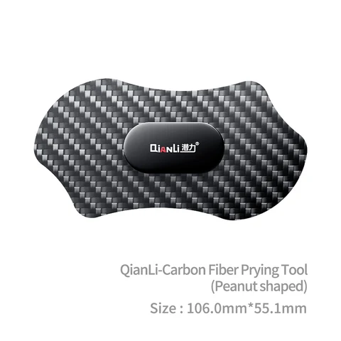 Qianli высокопрочная карточка из углеродного волокна, немагнитная, открывающаяся карточка для iPhone Samsung, инструменты для ремонта экрана