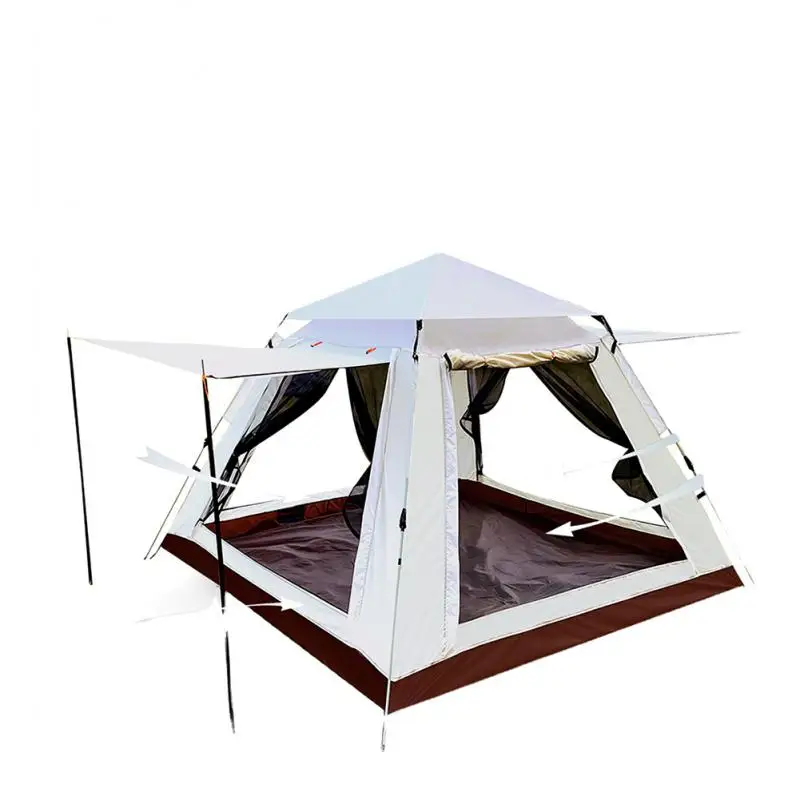 

Ultralight Outdoor Camping Tent Four-door Design Beach Tent Barre In Fibra Di Vetro Open In Three Seconds Automatic Tent Outdoor