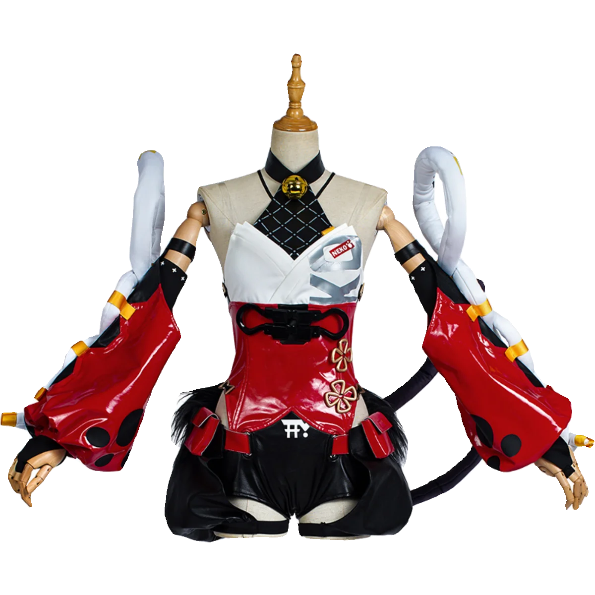 Костюм для косплея COS-KiKi Zenless Zone Zero Mana Nekomiya необычный костюм женский ролевых игр на