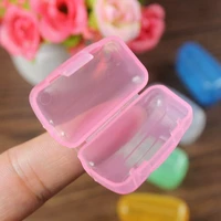high quality 5pcs portable toothbrushes head cover holder travel hiking camping case newest plastic storage container hot