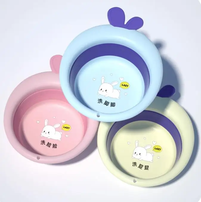 

Детская складная раковина для домашнего использования, маленькая раковина для мытья ног для новорожденных