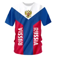 summer russian flag t shirt men russia t shirt football for men 3d male shirts casual tops emblem russia mens clothing oversized