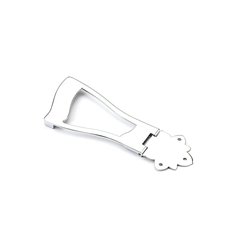 

Jazz Guitar Bridge Trapeze Tailpiece Bridge For 6 String Electric Bass Guitar Replacement Accessories