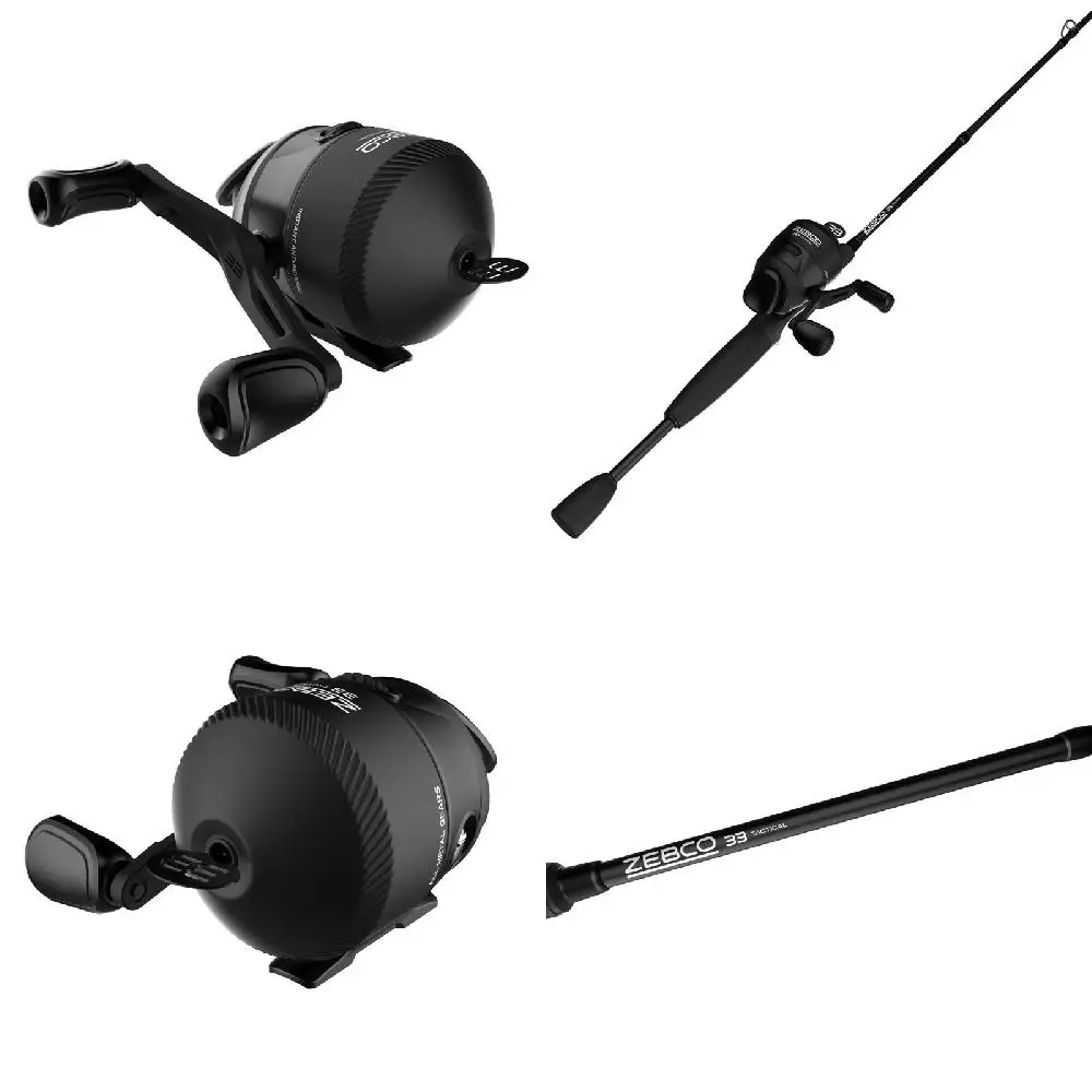 

Superb Quality Portable and Durable Lightweight Tactical Spincast Fishing Rod Reel Combo for Easy Fishing Experience.