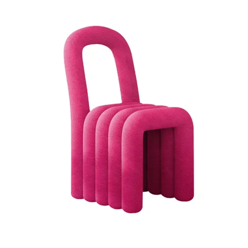 Креативный скандинавский Радужный обеденный стул для спальни гостиной