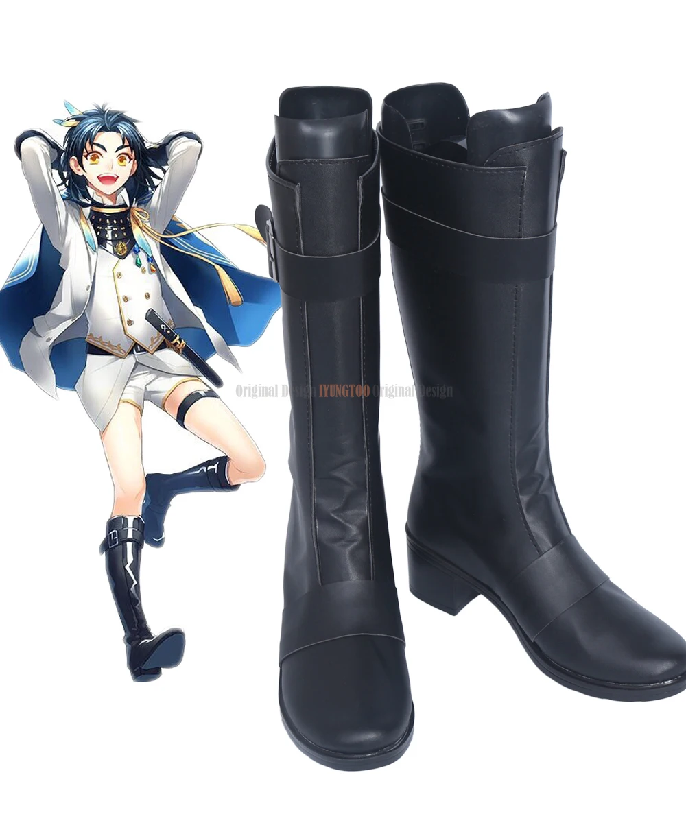Taikogane Sadamune Косплей Touken Ranbu Taikogane Sadamune косплей сапоги обувь на заказ