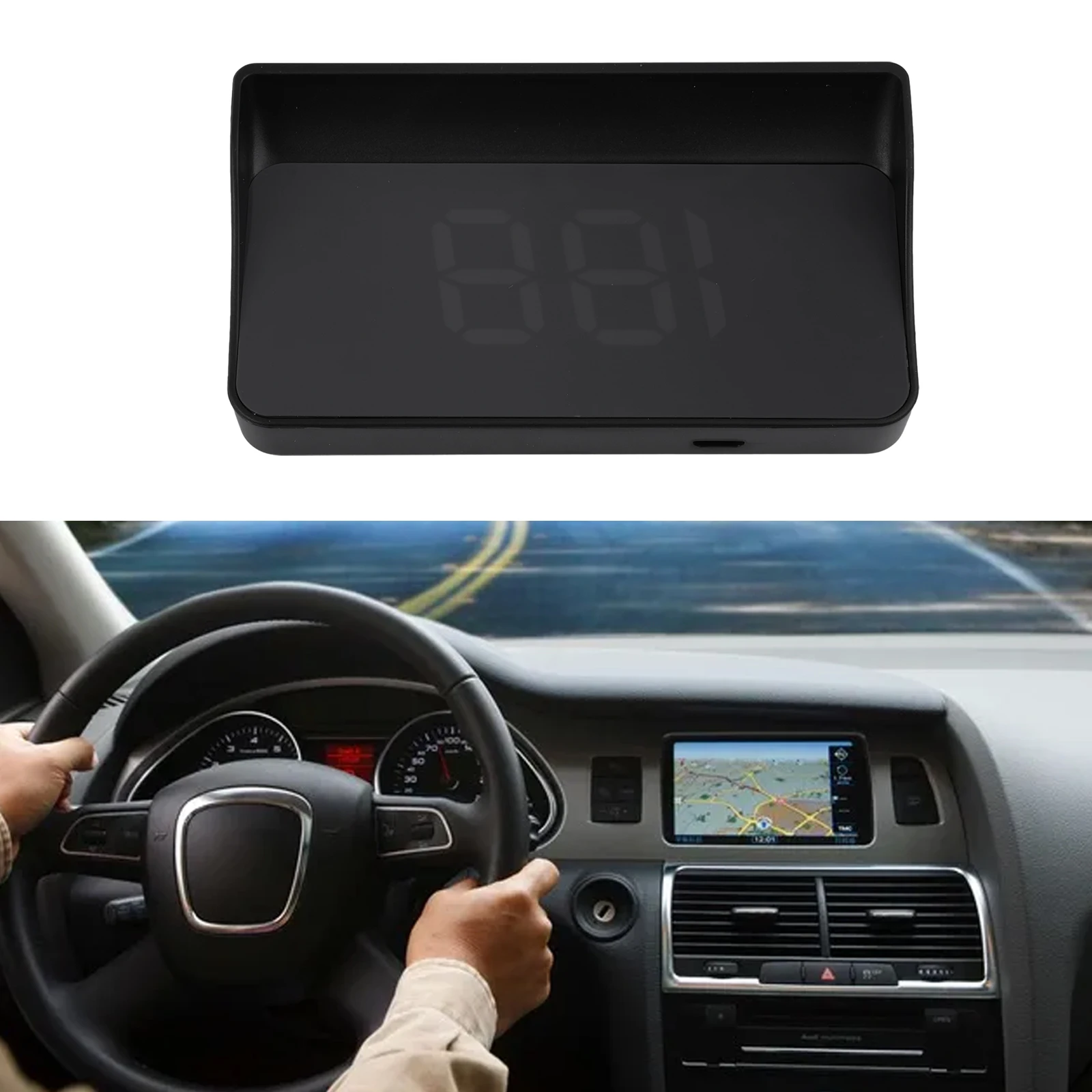 1 * автомобильный дисплей KM/H спидометр одометр цифровой скорости автомобиля 92*52*20