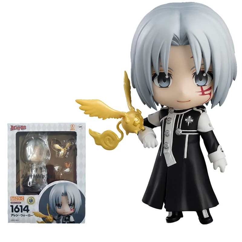 

100% Оригинальная фигурка Аниме Nendoroid с хорошей улыбкой, оранжевая румяна, модель 1614 D.Gray-man Allen Walker, коллекционная игрушка, подарки