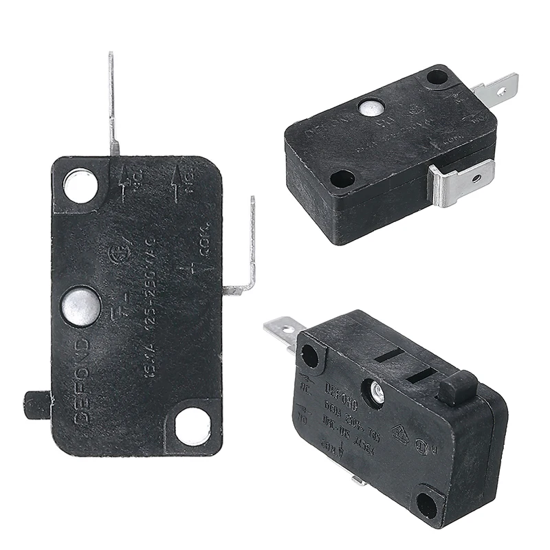 Микро концевой выключатель, 2 контакта, 15 А, 250 В