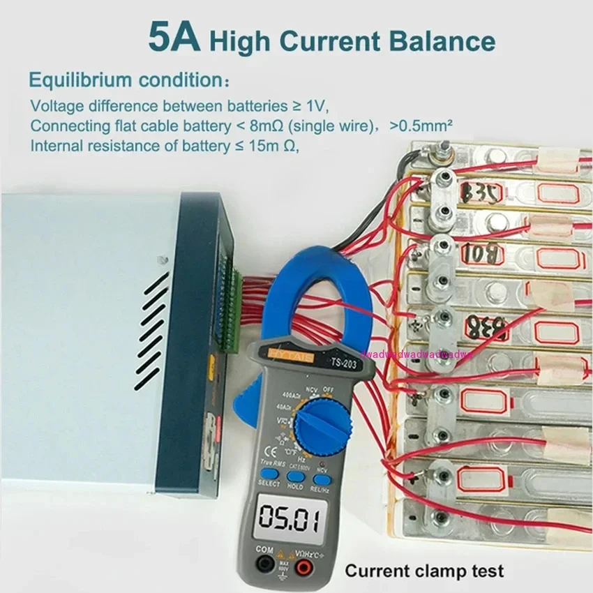 5616 Контроллер баланса батареи Литиевый пакет Емкость Ремонт 5А Ток Новая энергия