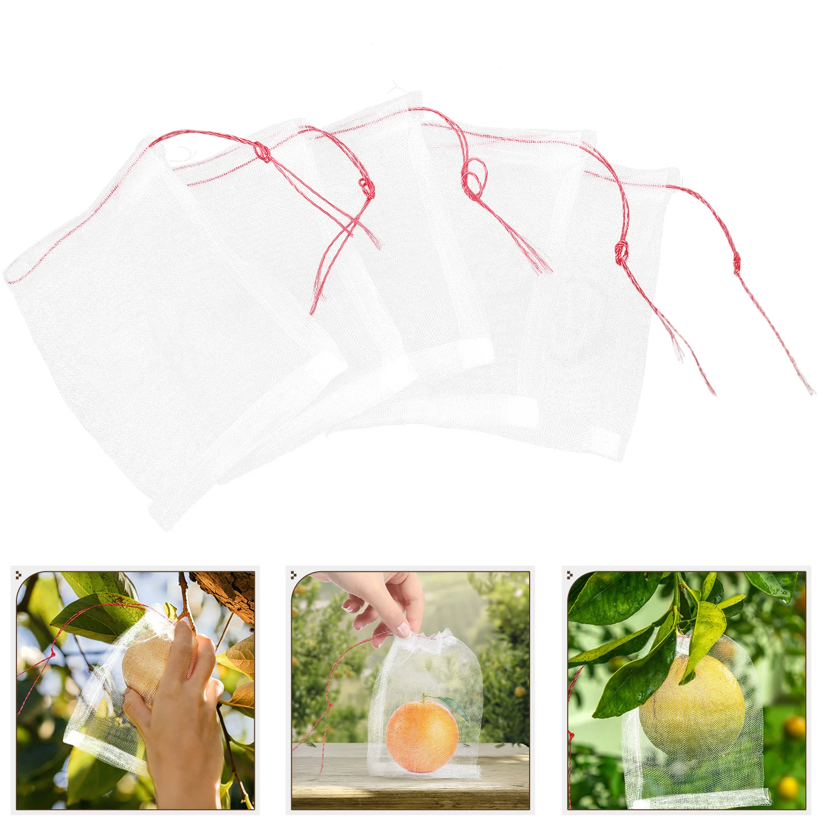 

50 Pcs Fruit Protection Bag Bags Trees Garden Supplies Nylon Net Vegetables Netting Cover