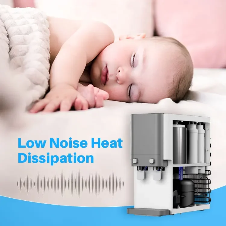 4-ступенчатая система фильтрации для воды с осмосом настольная RO-фильтра