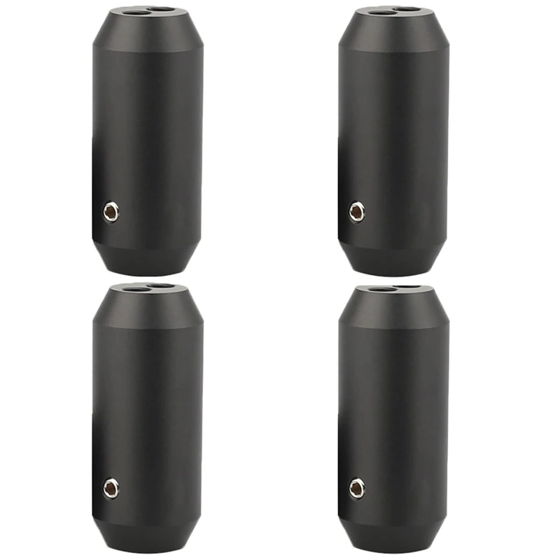 

4 Pcs Pants Boot Y Splitter 1 To 2 Speaker RCA Cable Audio DIY Wire Connector Black Speaker Cable Wire Pants Boots