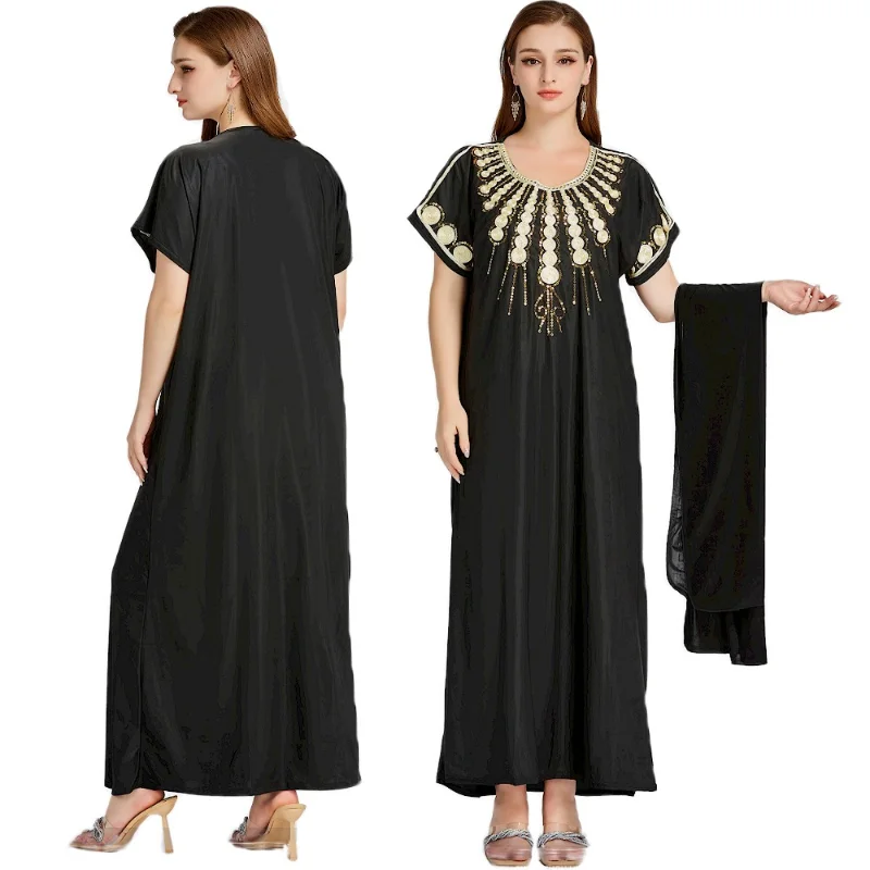 Summer New African Dresses For Women Vetement Femme Dashiki Abaya Print Maxi Dress Africa Clothes Dashiki Ankara Dresses Summer