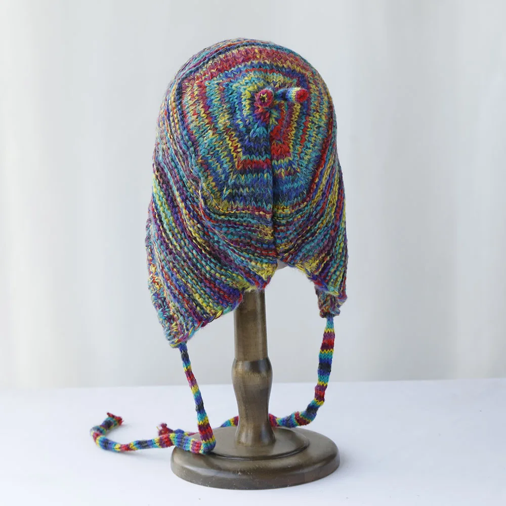 Зимняя Шапка-бомбер Унисекс Балаклава С Плюшевой Подкладкой