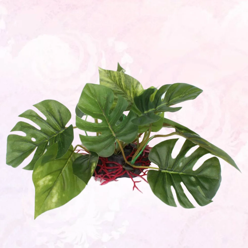 

1pc Artificial Realistic Green Simulation Premium Aquarium Ornament