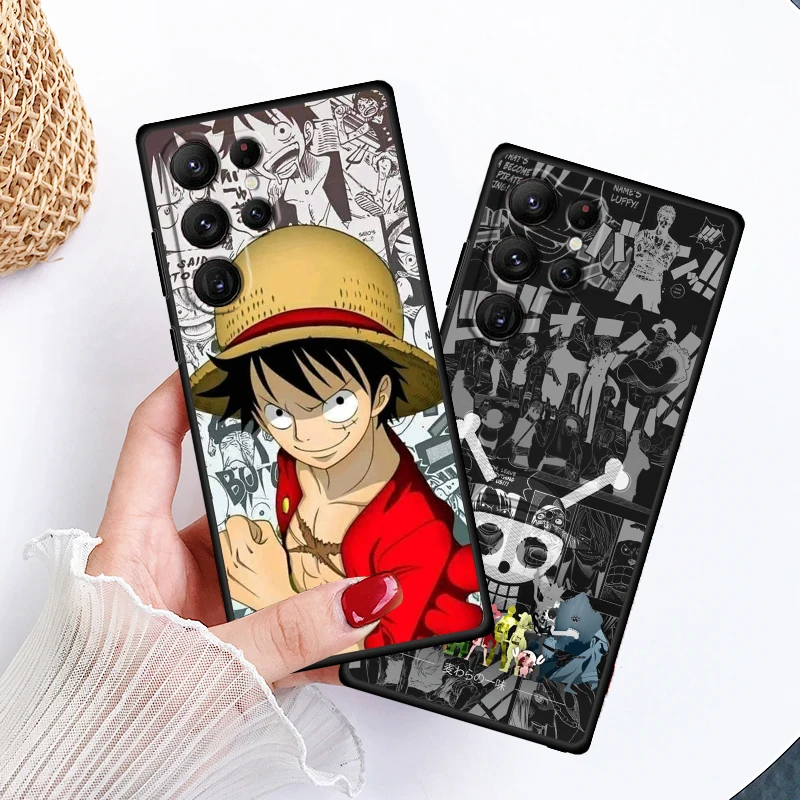 Чехол для телефона в японском стиле Samsung Galaxy S24 S23 S22 S21 S20 FE S10 S10E Plus Ultra Pro Lite