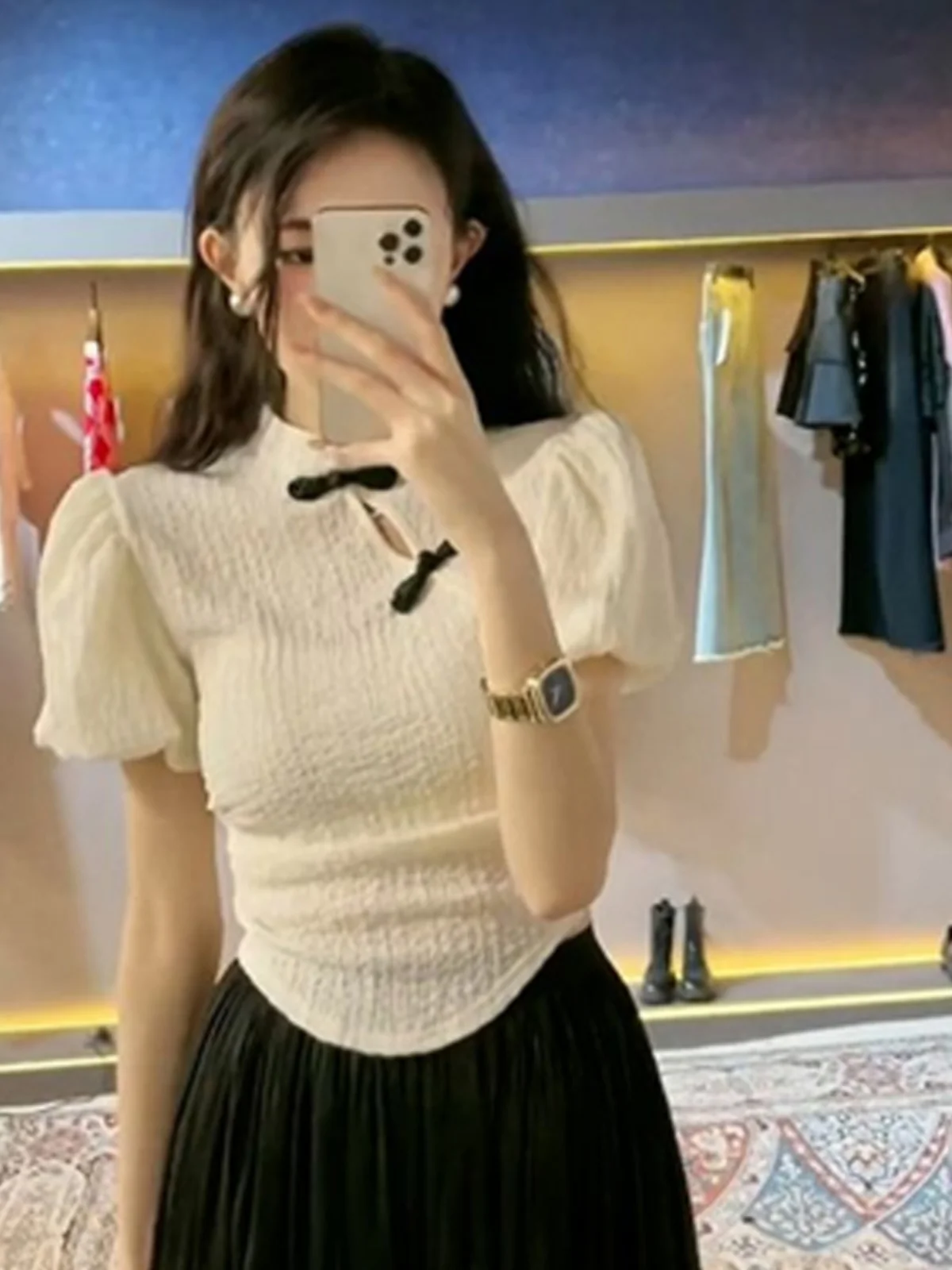 Лето китайский шикарный красивый топ Sle Модная молодежная система соли