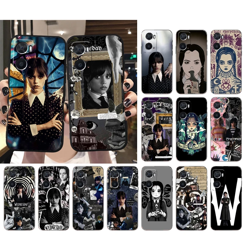 

Wednesday Phone Case for OPPO A96 A91 A54 A74 A94 A53S A15 A16 A17 Reno 2 2Z Reno 6 7 8 Case