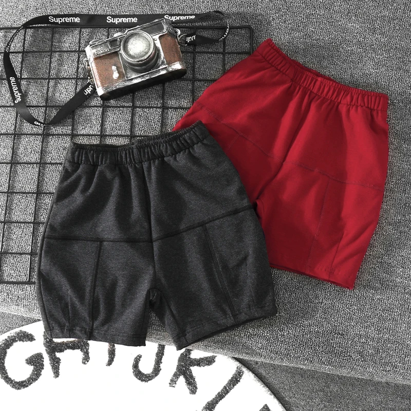 Шорты хлопковые для мальчиков 2-13 лет модная уличная спортивная одежда с