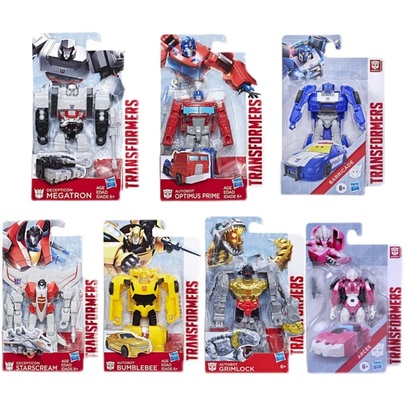 

Hasbro Transformers Toys Storm Series Optimus Prime Bumblebee Grimlock Arcee Autobot Action Figure Model Toy Gifts for Kids