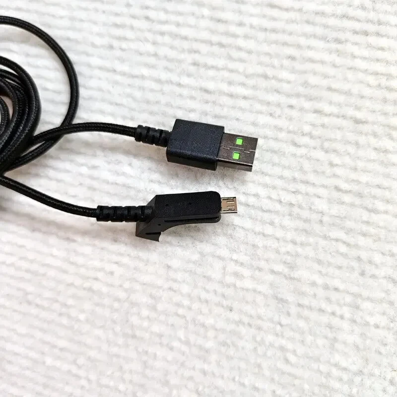 Фото Прочный кабель MicroUSB для зарядки игровой мыши Razer Naga Epic, высокоскоростной USB-кабель для передачи данных №4