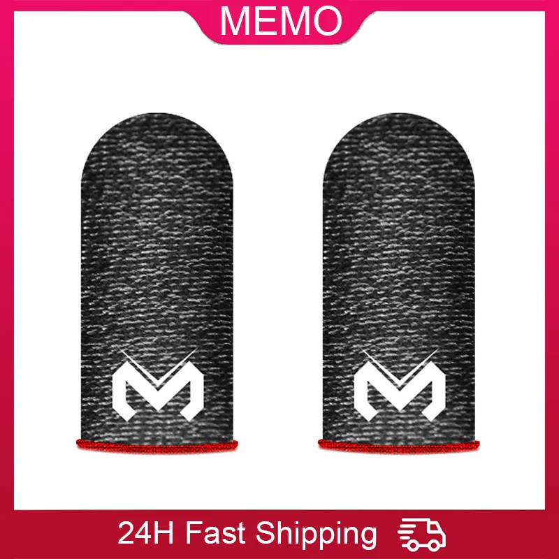 

MEMO Gaming Finger Sleeve For PUBG Mobile Game Controller Finger Cover Sweatproof Anti-slip Touch Screen Fingertip Thumb Gloves