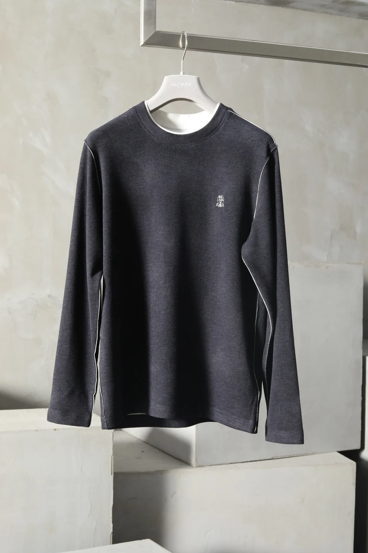 2025 DIKU Мужской бутиковый осенне-зимний новый кашемировый базовый свитер очень